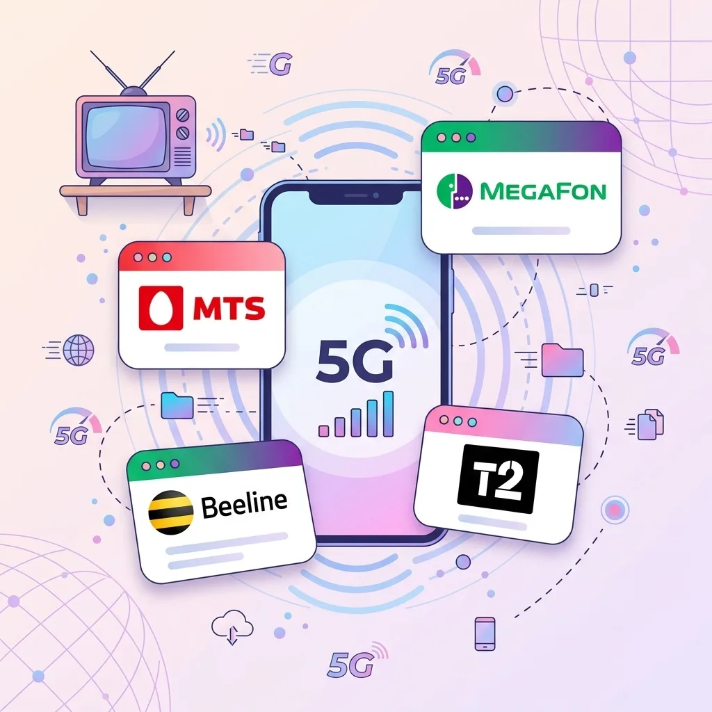 Миллиард на рекламу 5G: МТС, Т2 и МегаФон вложились в ТВ