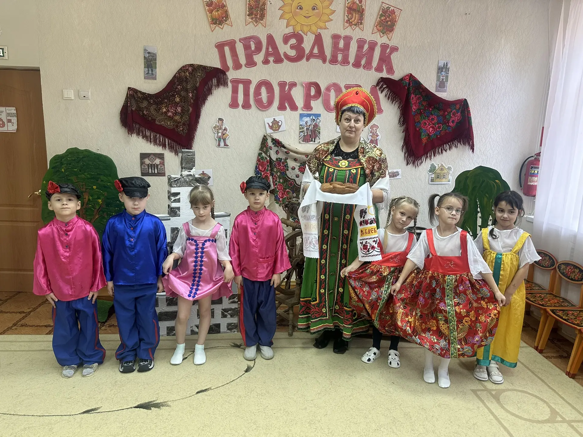 «Покровские посиделки» в подготовительной группе "Кораблик".                           ...