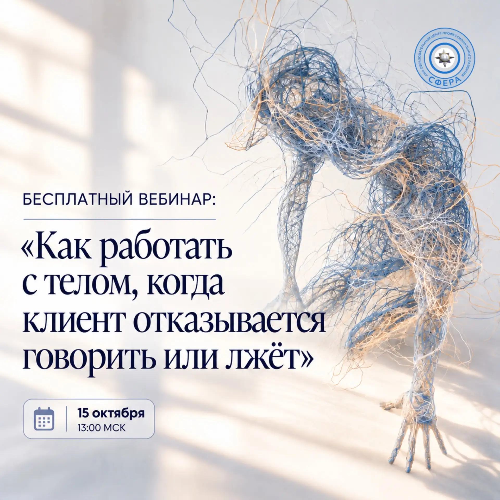 Клиент молчит. Или говорит «всё хорошо», а тело сжато в комок. Или уходит в бесконечные...