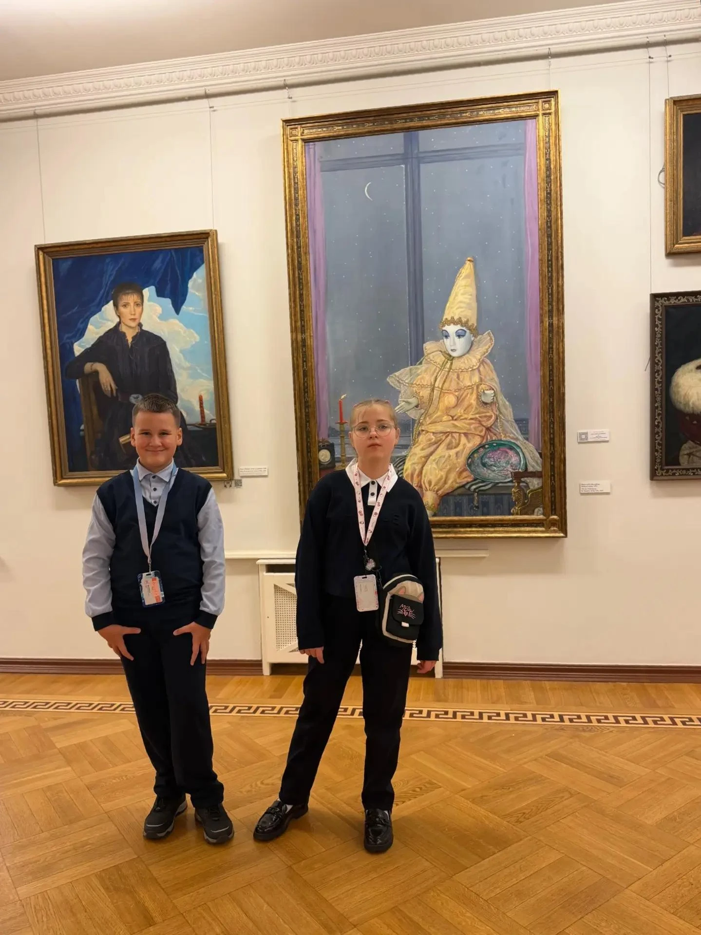 🖼 Ученики 3 «Б» посетили Галерею Ильи Глазунова