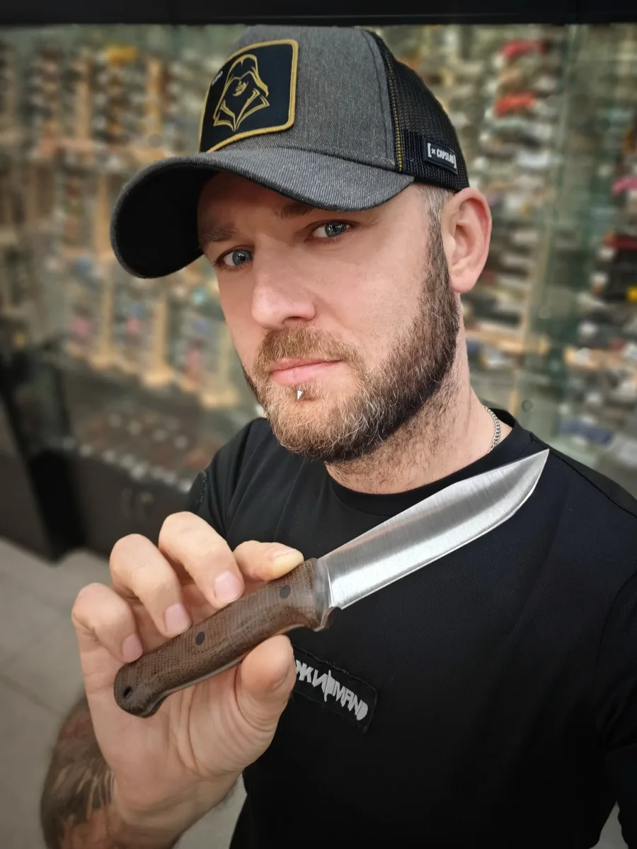 Нож от бренда TKnife, идут в комплекте с ножнами из кайдекса 🔥