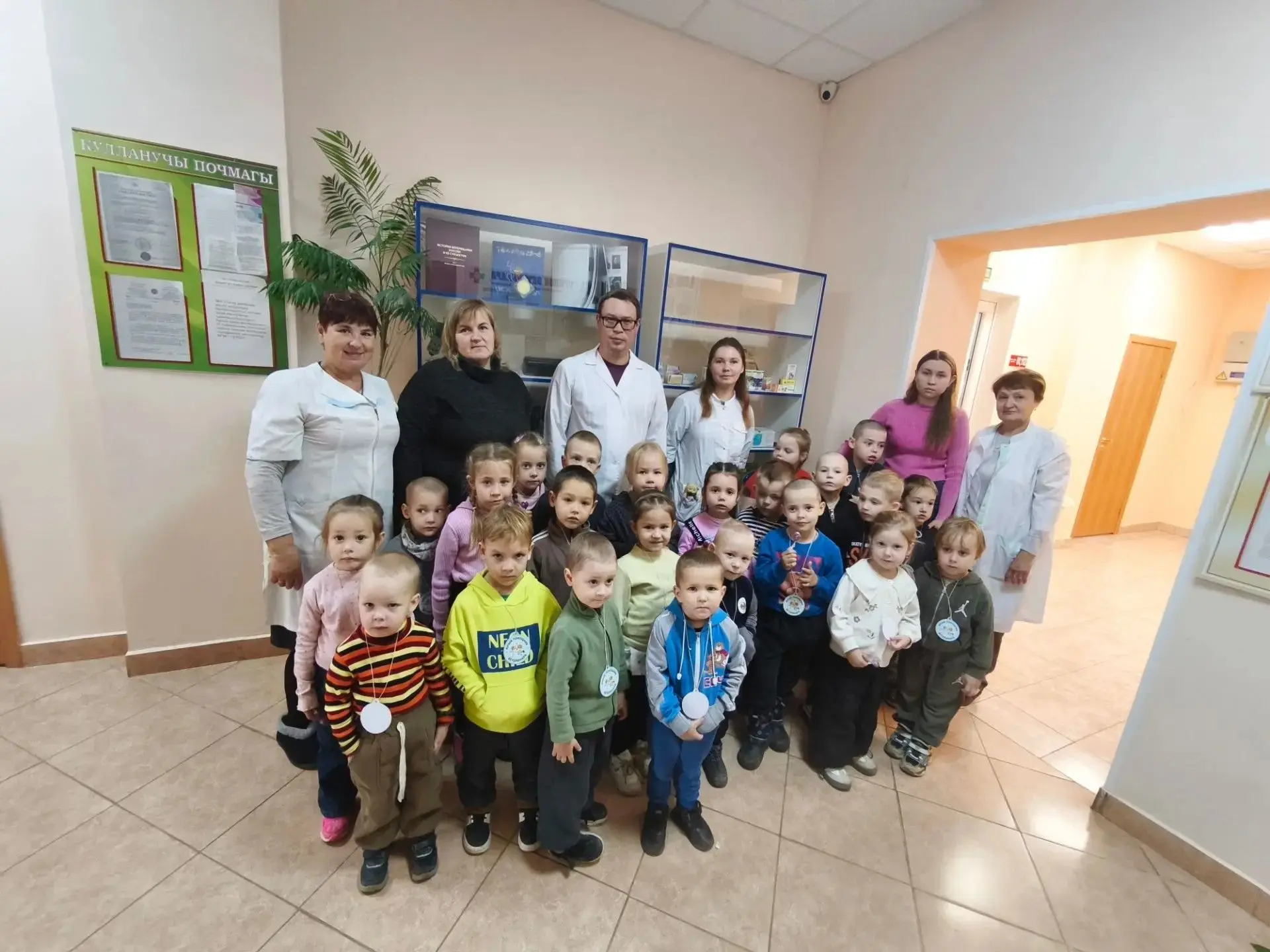 В ГБУ «Тетюшское РГВО» побывали воспитанники групп «Почемучки» и «Непоседы» детского са...