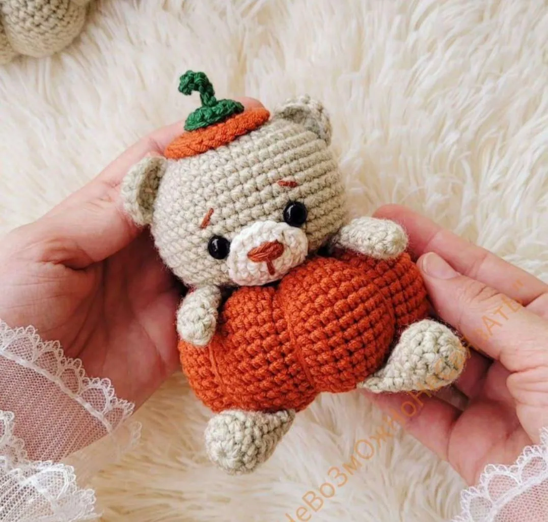 Мишка - тыковка 🎃