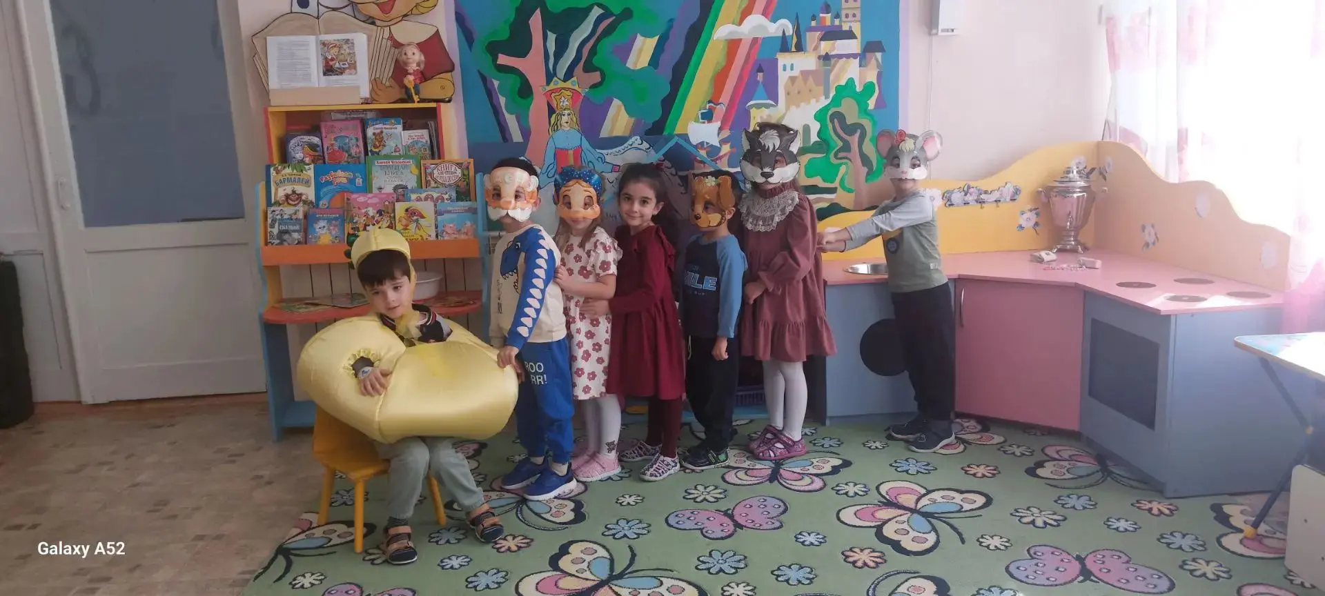 В группе №1 прошло замечательное занятие, посвящённое Дню чтения! 🎉