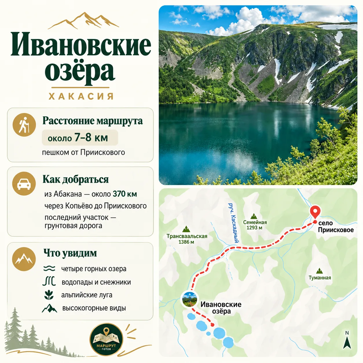 СИБИРСКИЙ ХАРАКТЕР ИВАНОВСКИХ ОЗЕР.