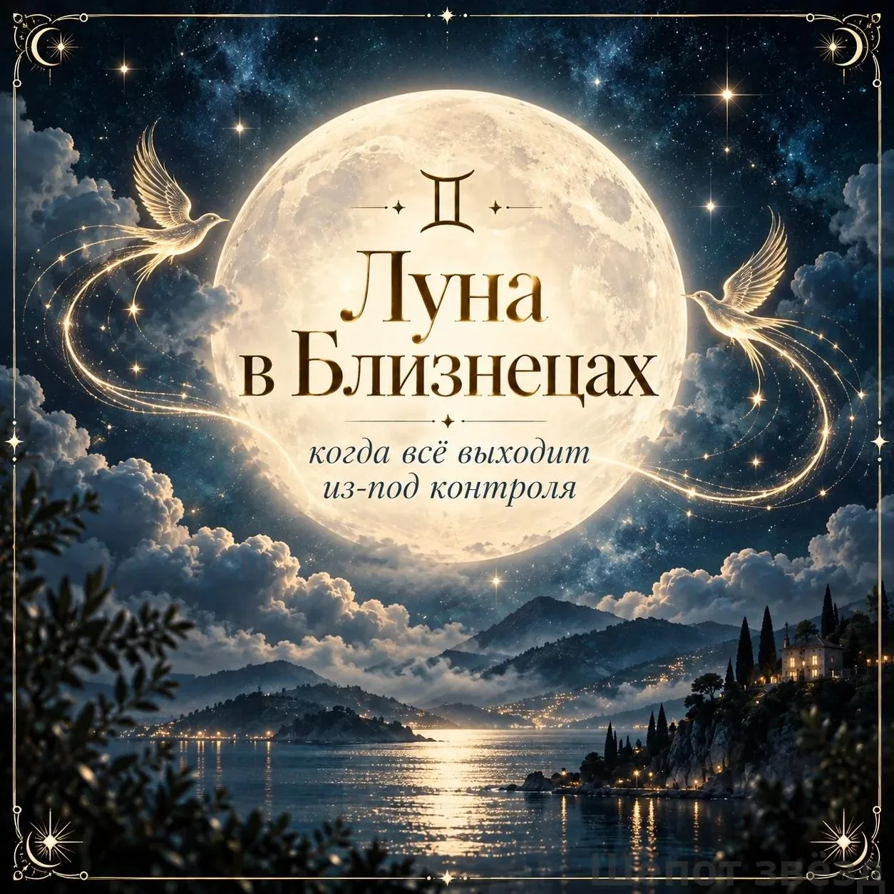 🌙 Луна в Близнецах: что вы делаете, когда всё выходит из-под контроля