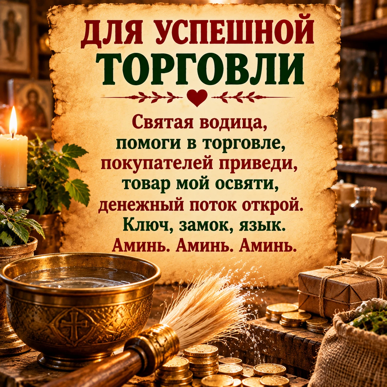ДЛЯ УСПЕШНОЙ ТОРГОВЛИ