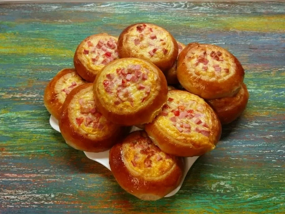 Мини-пицца.