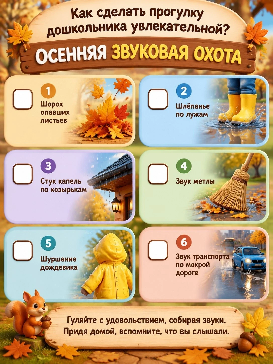 Осенняя звуковая охота