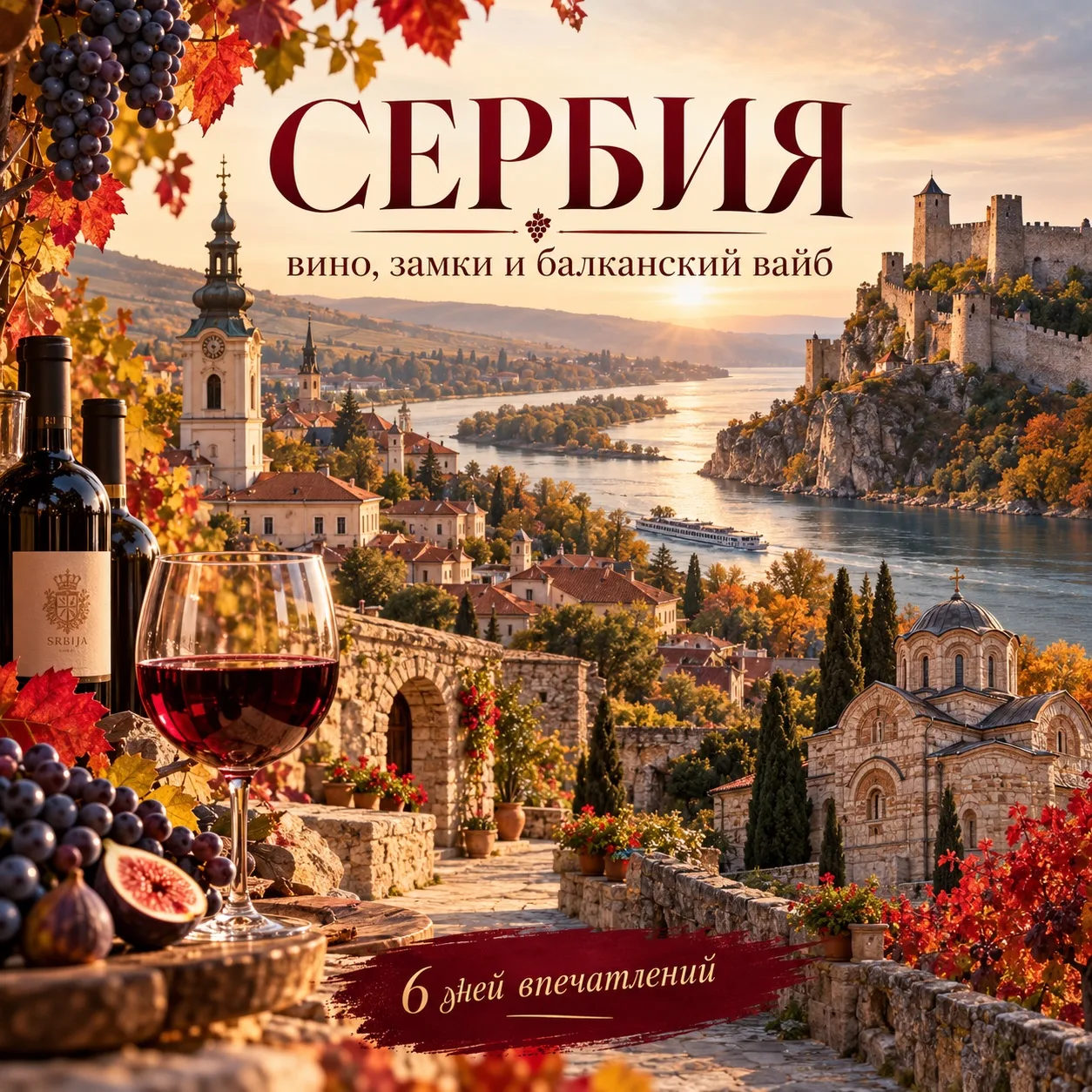 🇷🇸 СЕРБИЯ, ТЫ ЧТО ТВОРИШЬ?! ВИНО, ЗАМКИ И ЦЕЛЫЕ ДЕРЕВНИ ВИННЫХ ПОГРЕБОВ?! 😂🍷