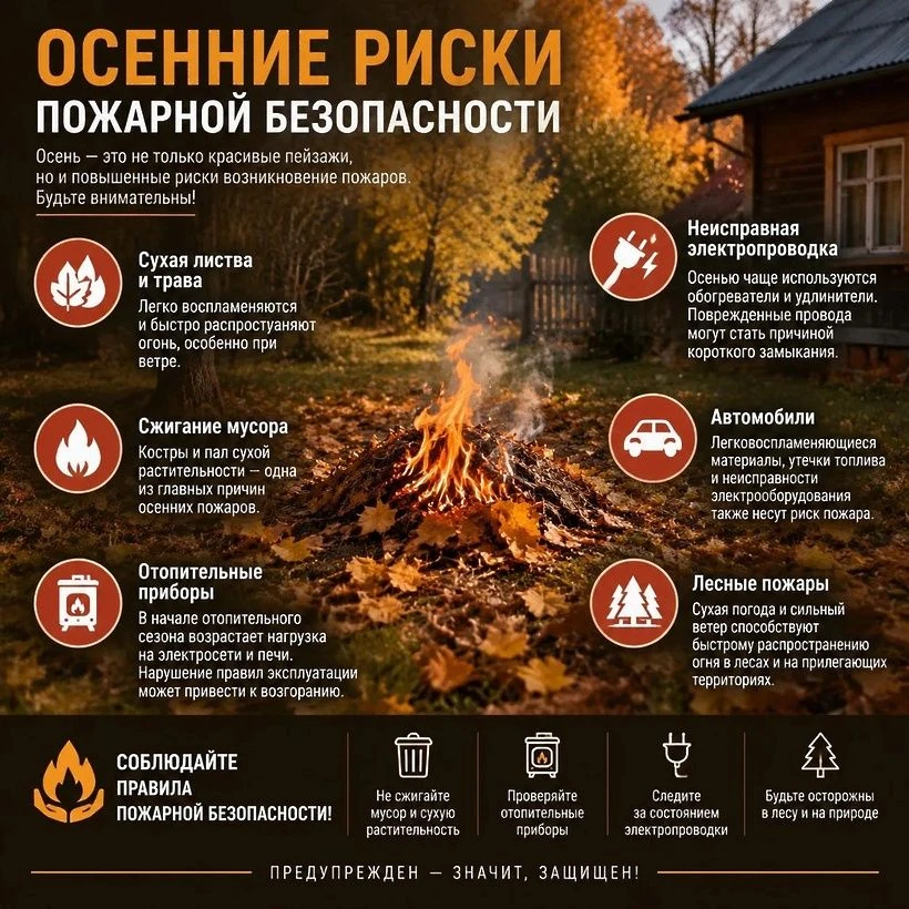 Вот и наступило самое красивое время года – осень. К сожалению, эта красота сопровождае...