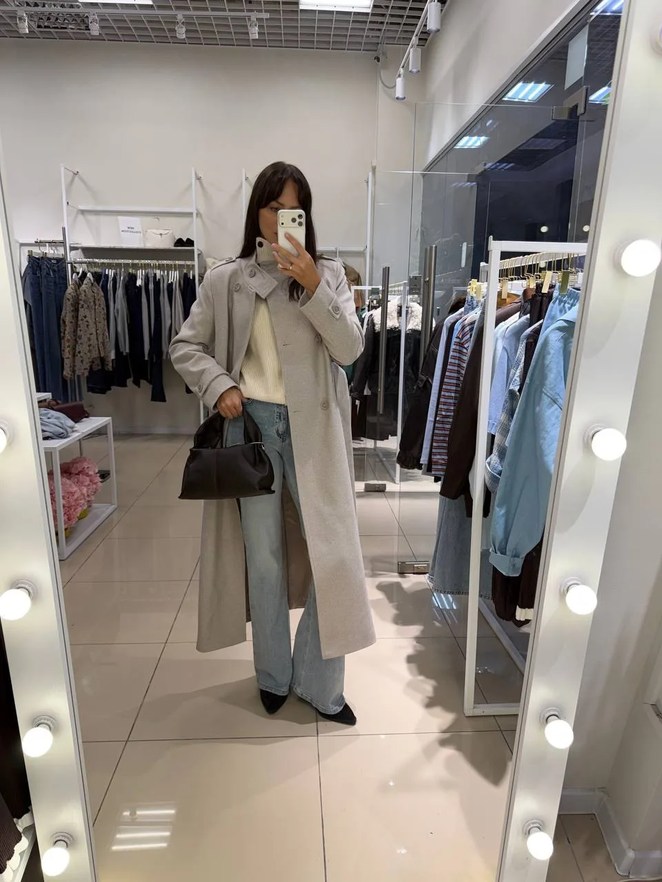 Нежное сочетание цветов на хмурый сезон🤍🎀