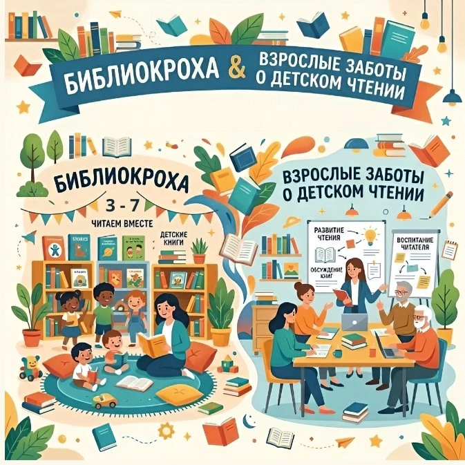 «Библиокроха» и взрослые заботы о детском чтении