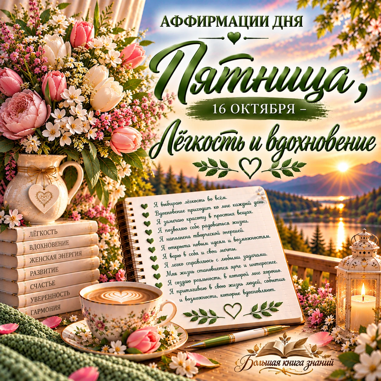 🔥 Аффирмации дня