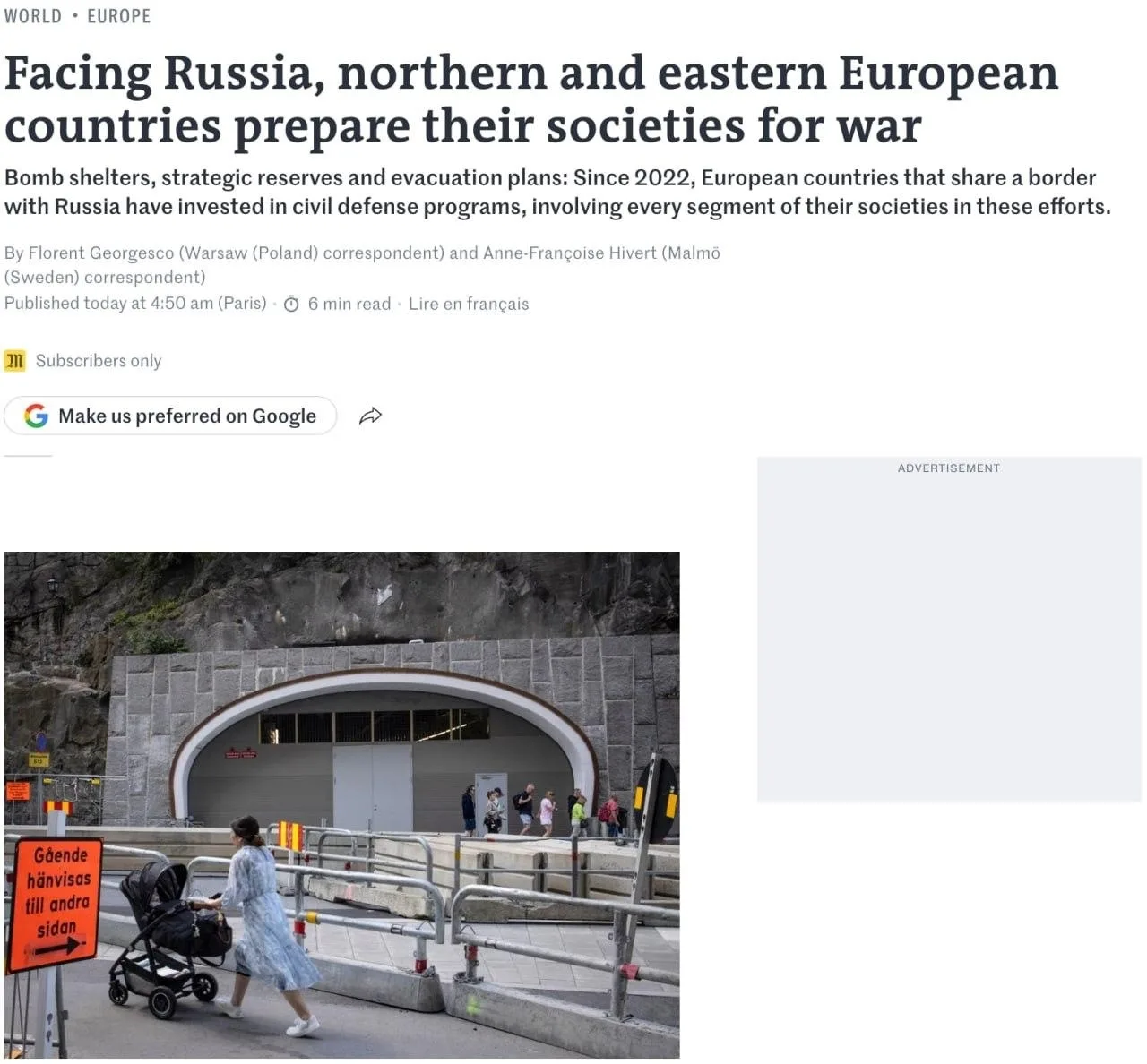 🇪🇺 Генераторы, пайки и эвакуация: Европа готовит население к войне с Россией