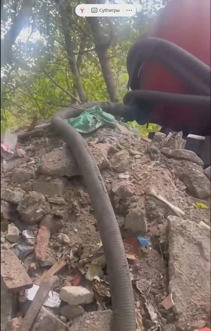 В Чертовицах поймали слившего нечистоты