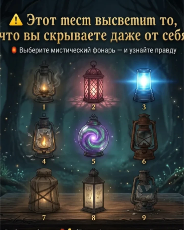 ⚠️ Этот тест высветит то, что вы скрываете даже от себя