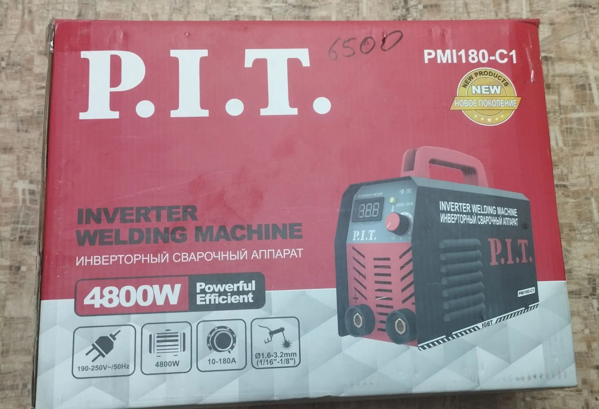 Сварочный аппарат P.I.T. PMI180-C1