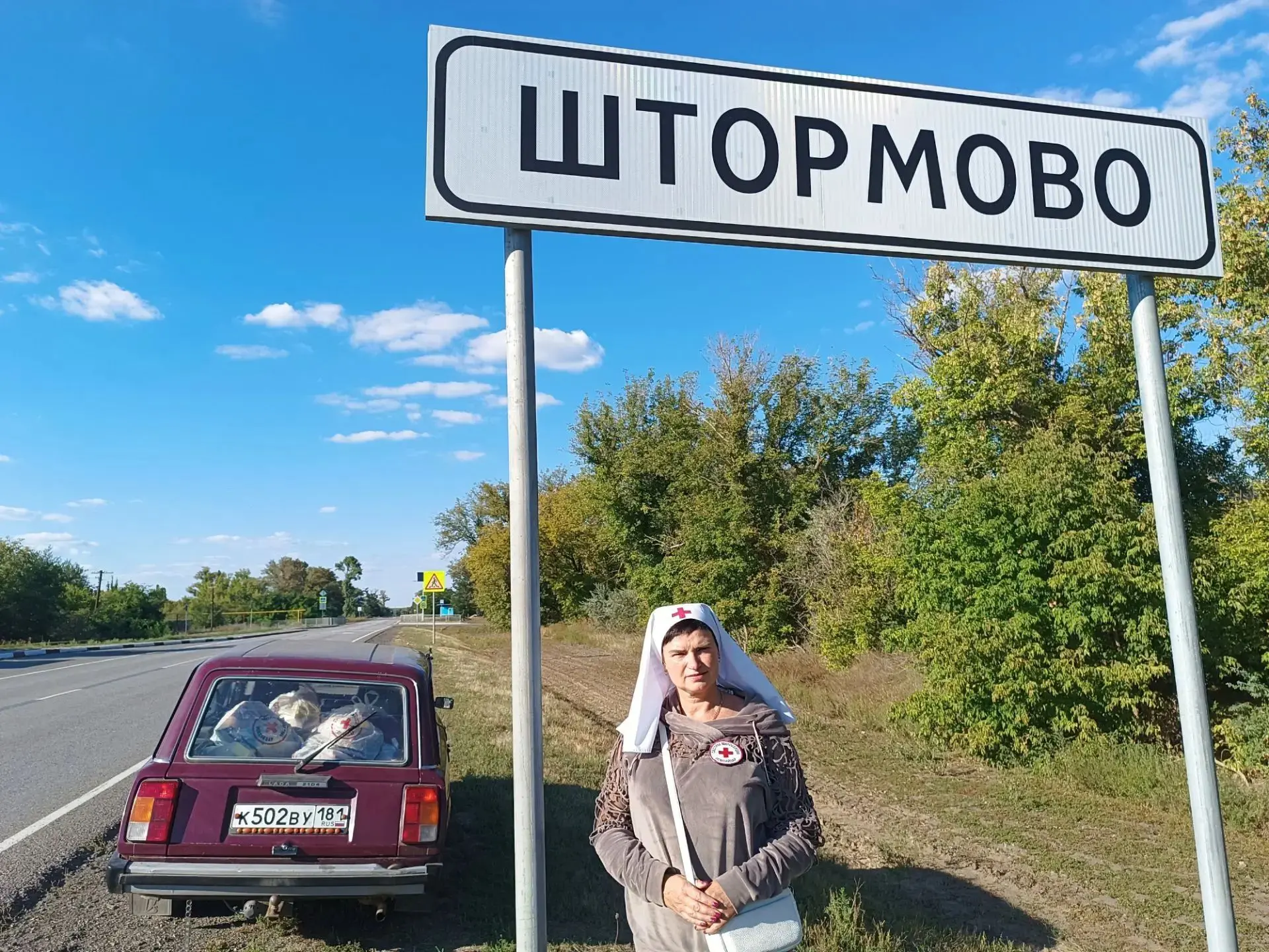 Снова в пути! Сегодня команда «Руки помощи» доставила гуманитарный груз в село Штормово...