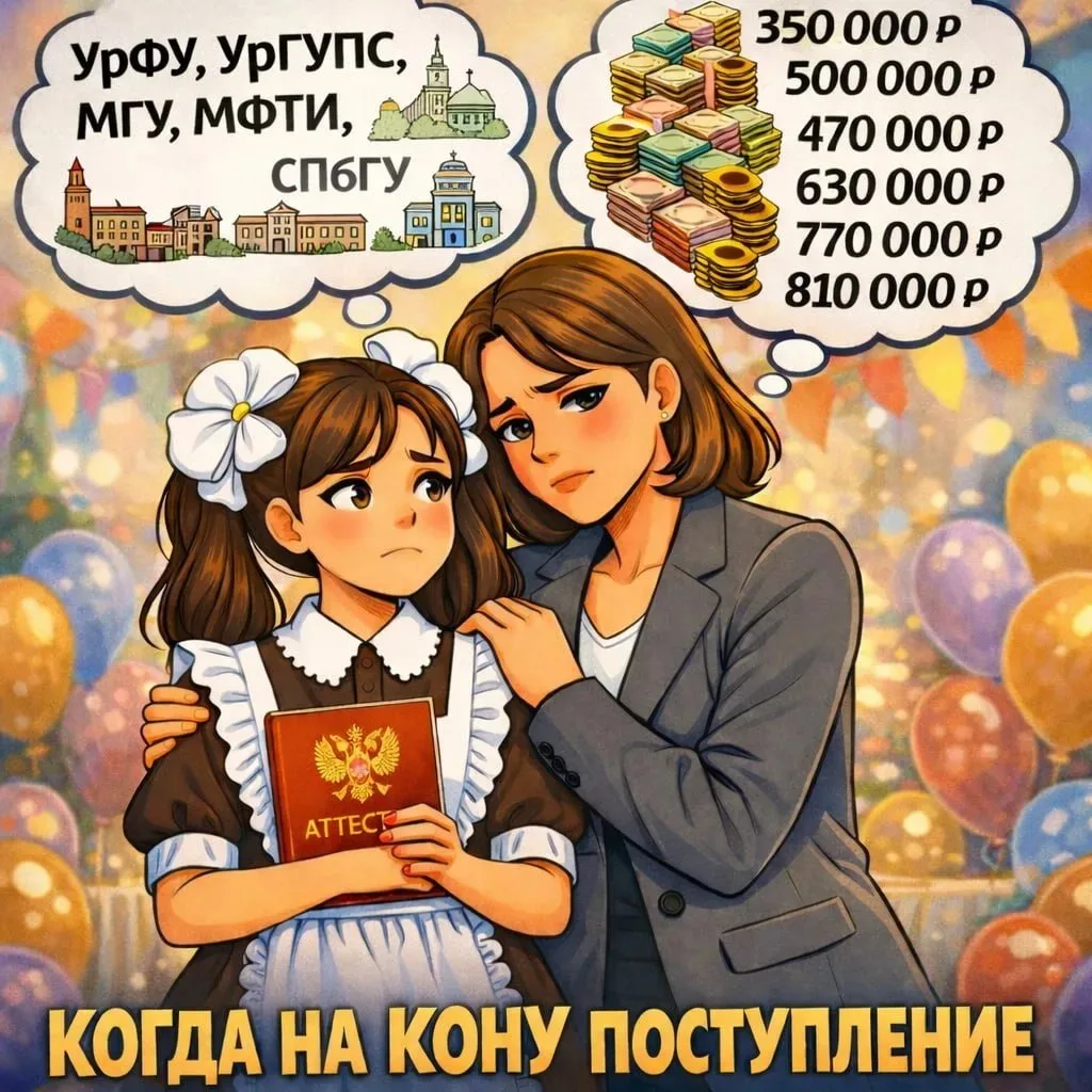 Стоимость высшего образования растёт, а на бюджет — огромный конкурс. Каждый балл на ве...