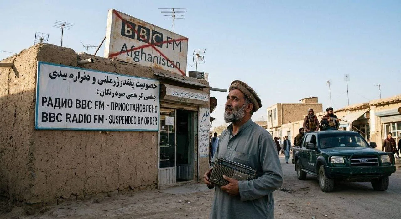 «Талибан» приостановил вещание BBC (Би-Би-Си) на FM (Эф-Эм)-частотах по всему Афганистану