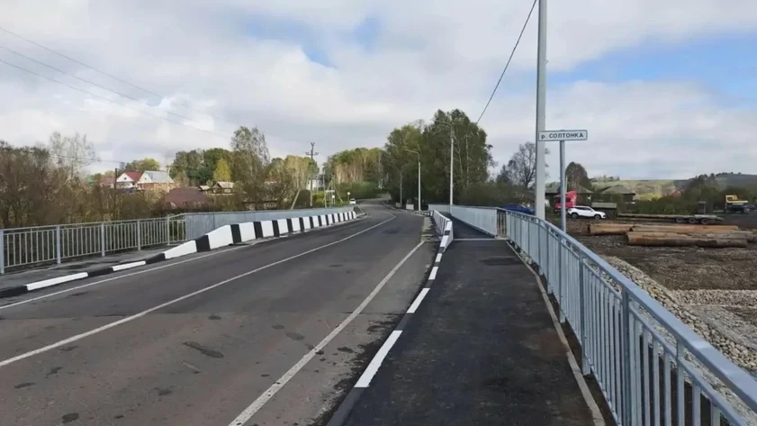 В Алтайском крае восстановили два моста через реку Солоновка
