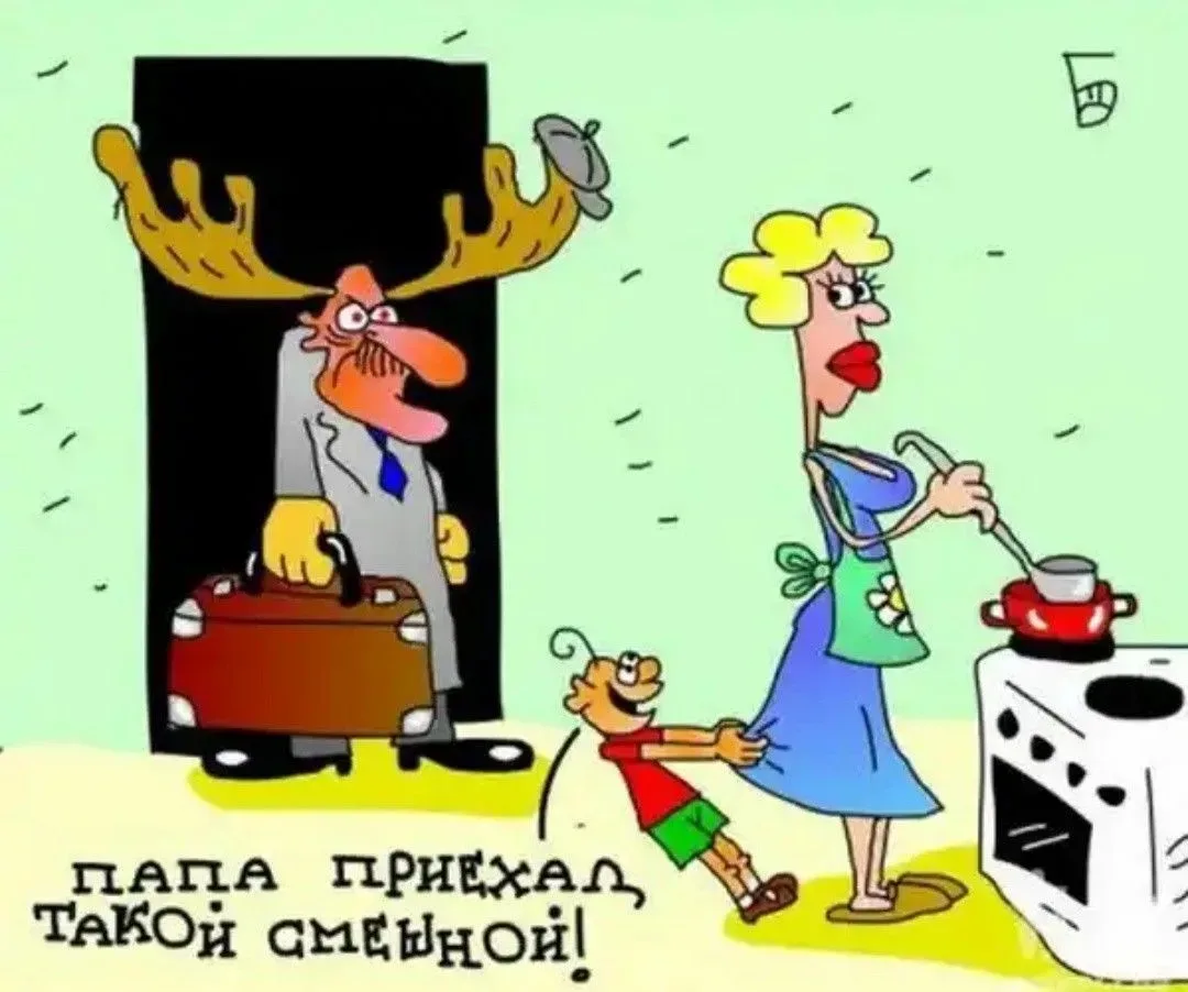 Муж с командировки возвращаеться домой. С#ксу хочеться, аж зубы сводит! Жену хватает, и...
