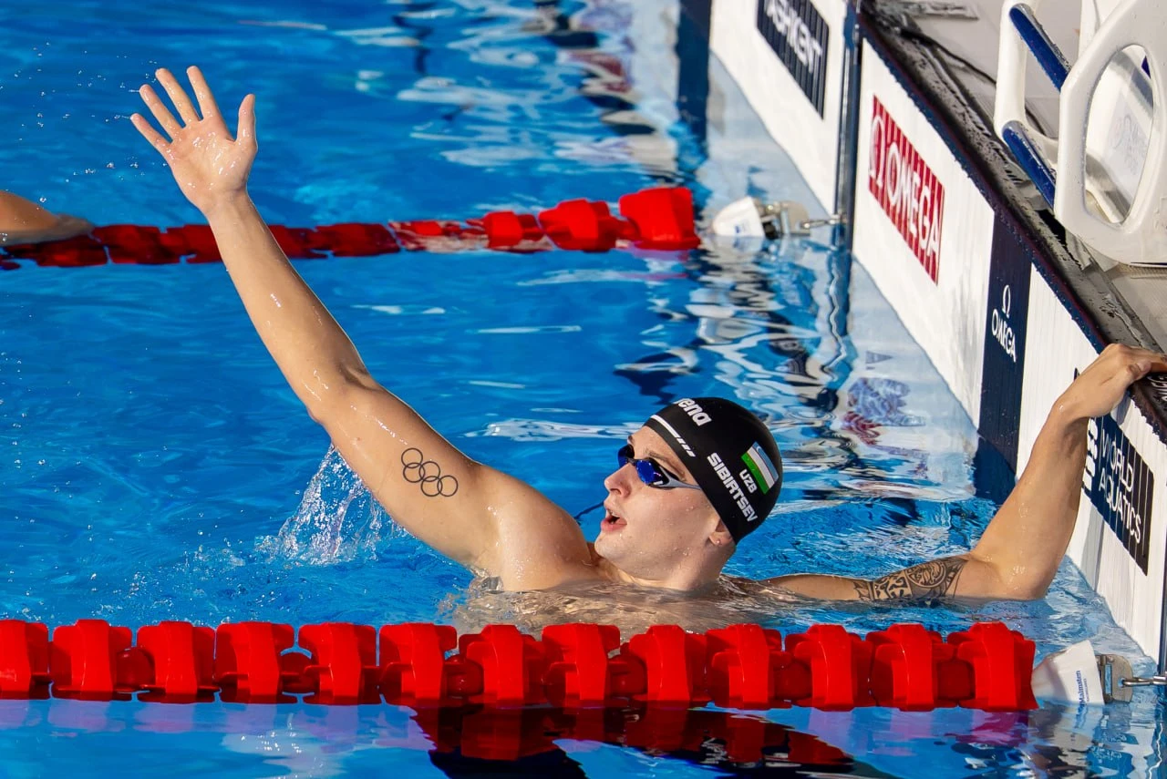 🏊‍♂️🥉Илья Сибирцев принес Узбекистану уже вторую медаль Кубка мира по плаванию.