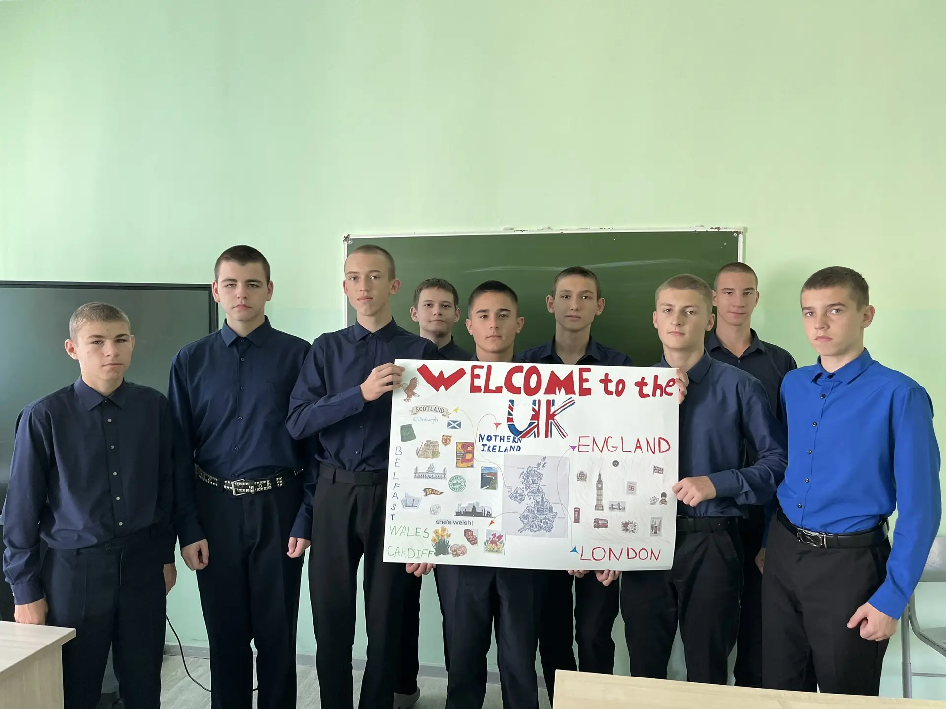 В качестве итога проделанной работы за неделю английского языка, учащиеся 9 класса подг...