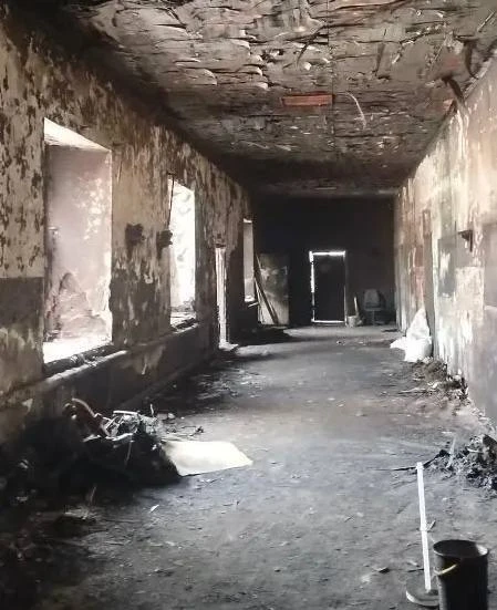 После пожара Сосновская школа в Ливенском районе столкнулась с отсутствием финансирован...