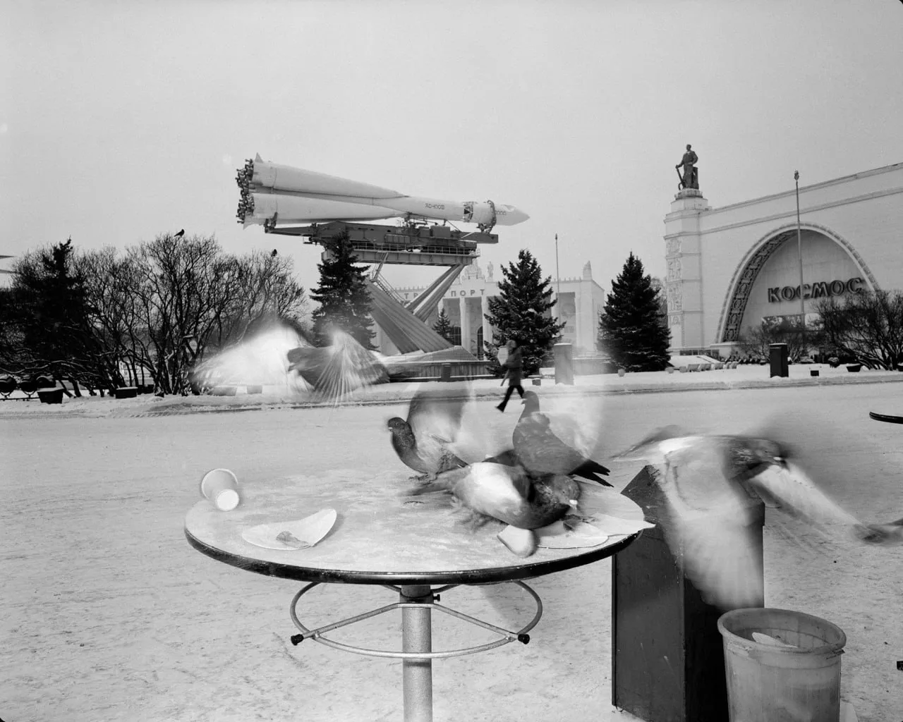 МОСКВА, 1988 год. Парк экономических достижений. Павильон Космос. 🛰