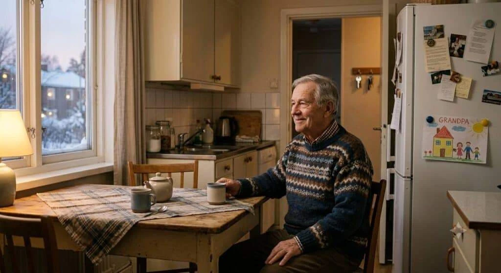 После смерти жены он почти перестал открывать дверь. Жил тихо, разговаривал с собой впо...