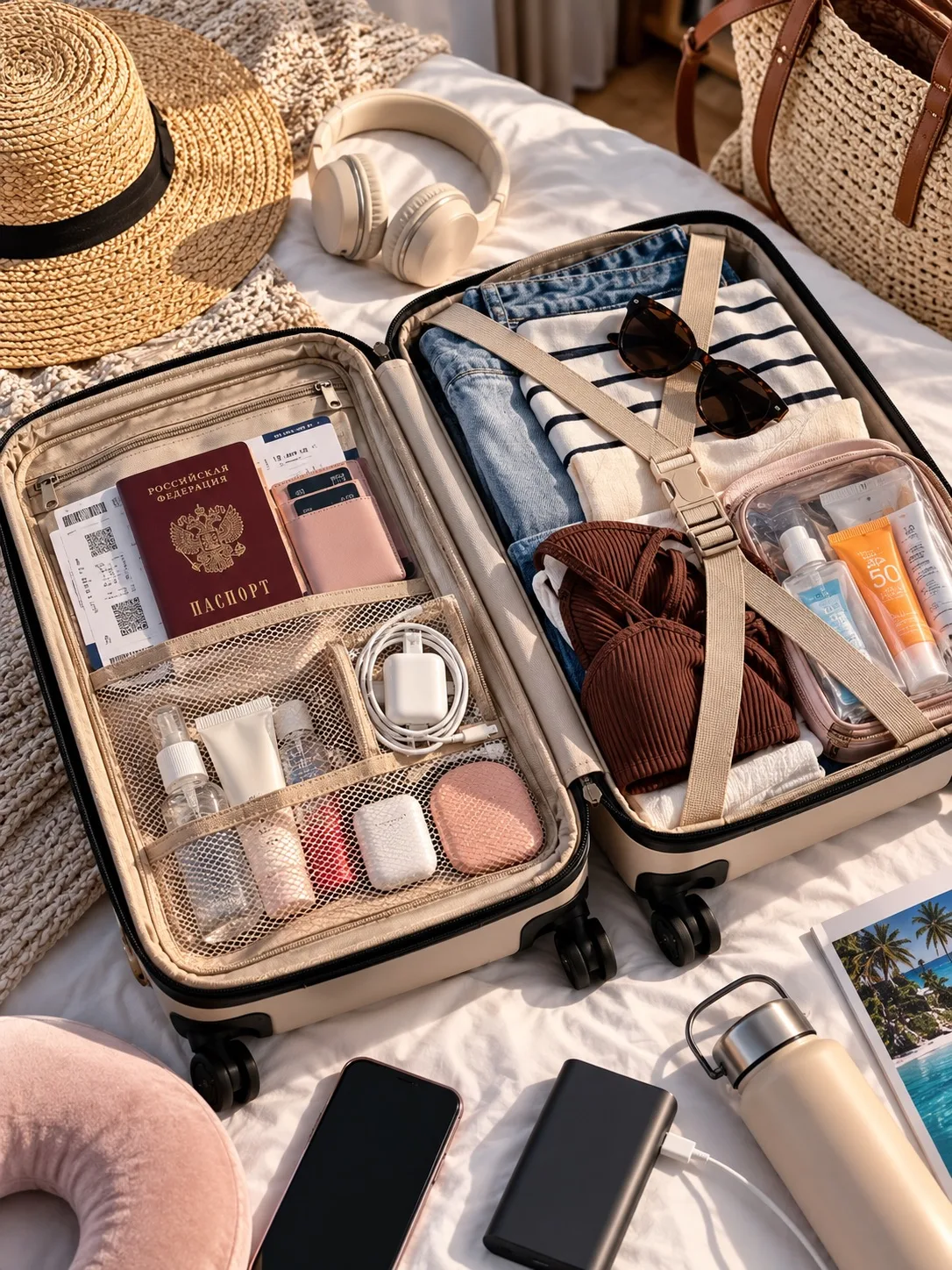 ✈️ ЧТО ОБЯЗАТЕЛЬНО ПОЛОЖИТЬ В РУЧНУЮ КЛАДЬ?