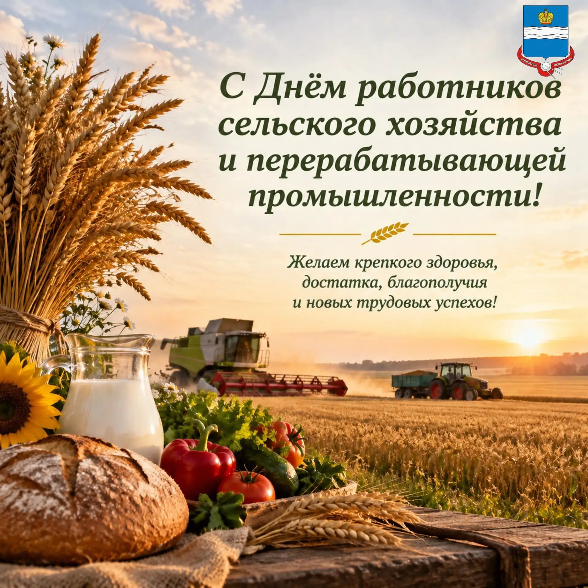 🌾 С Днём работников сельского хозяйства и перерабатывающей промышленности!