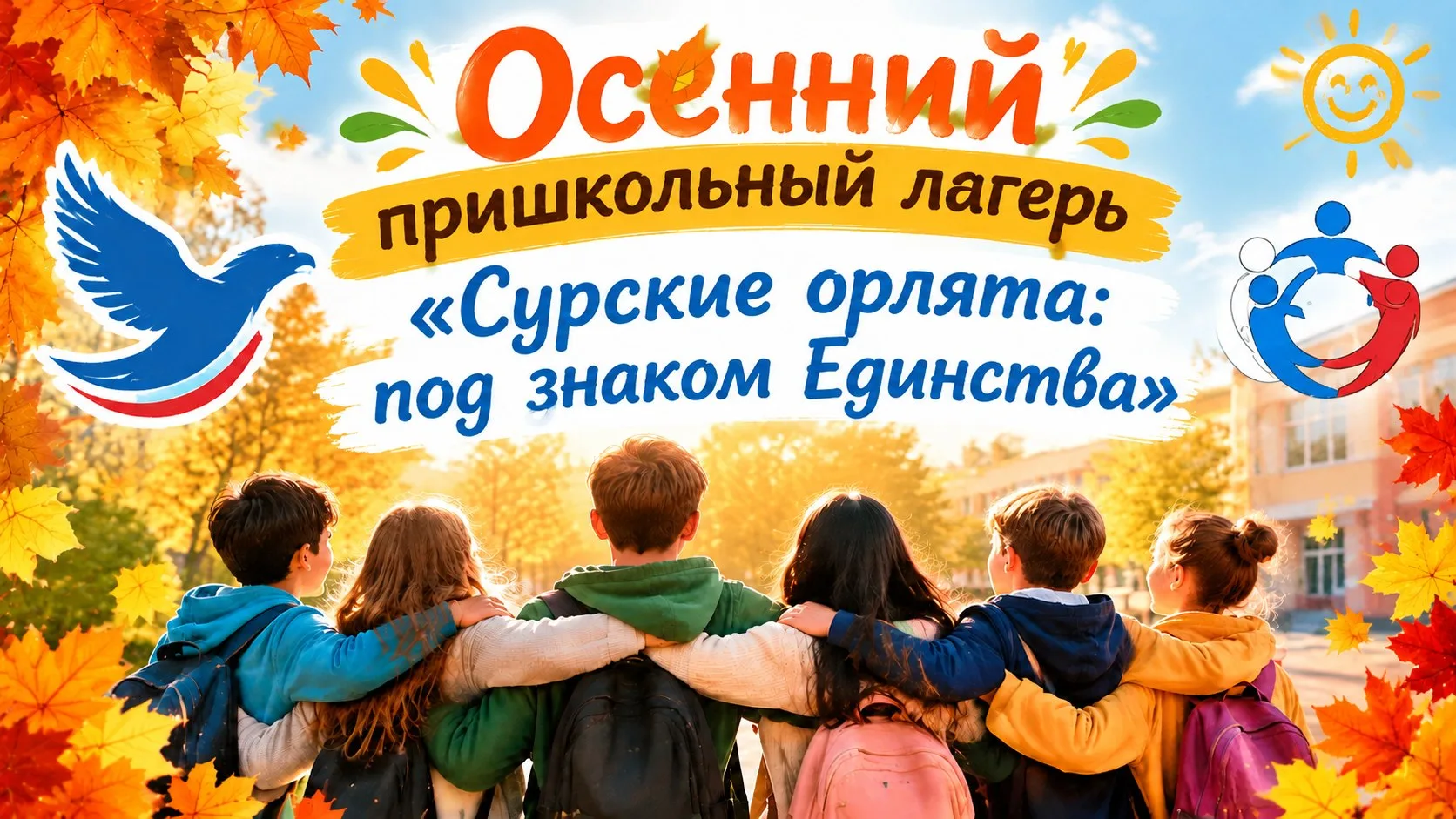 🎉 Приглашаем детей в осенний лагерь! 🎉