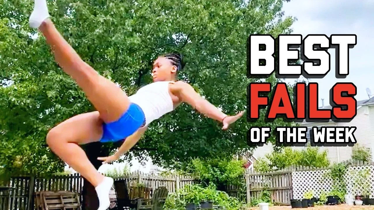 [FailArmy] Лучшие неудачи недели | Крадучись в своих кроссовках Jordans (1080p)