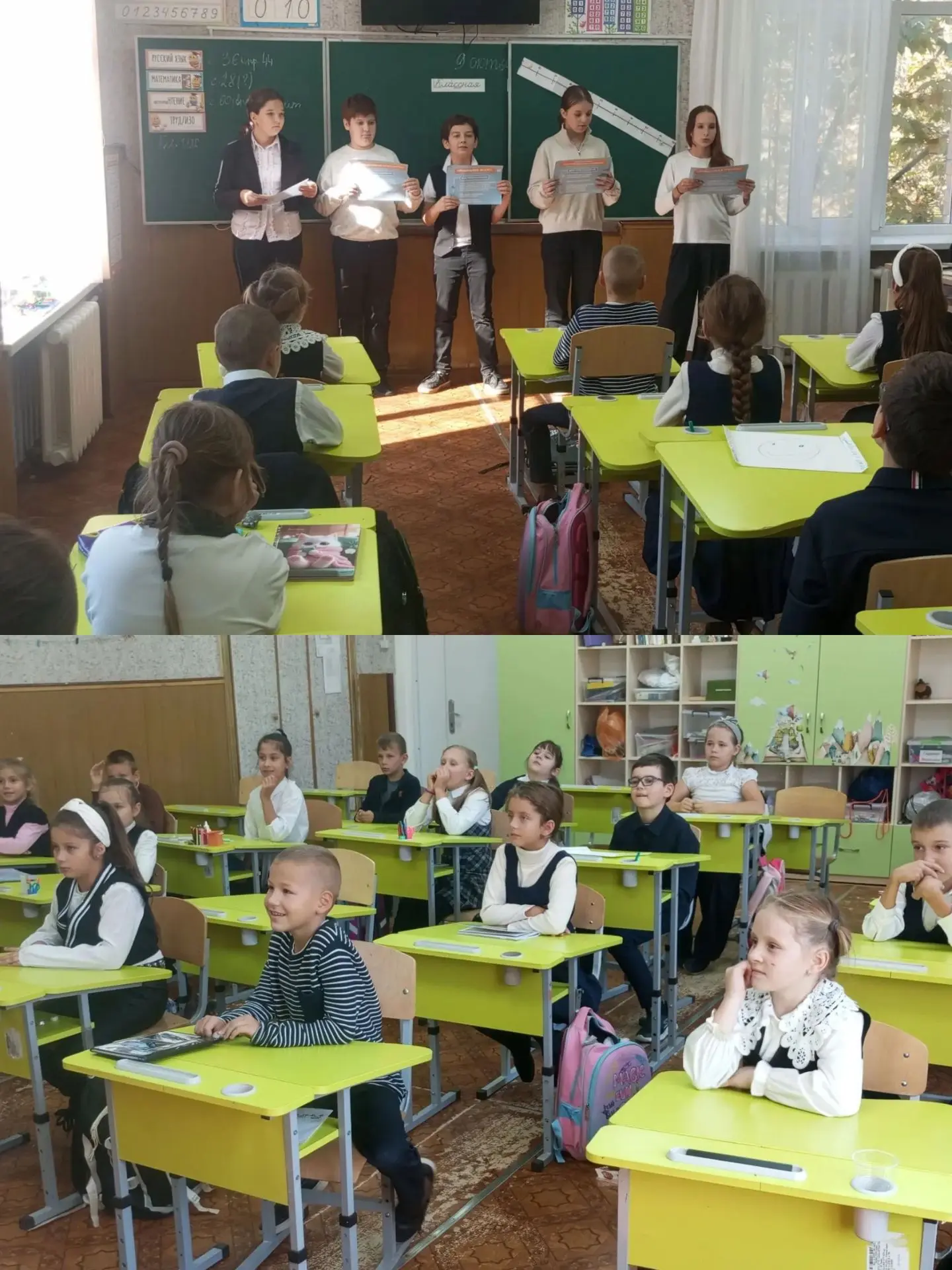 09.10. в рамках Недели гражданской обороны отряд ДЮП провёл познавательное занятие с уч...