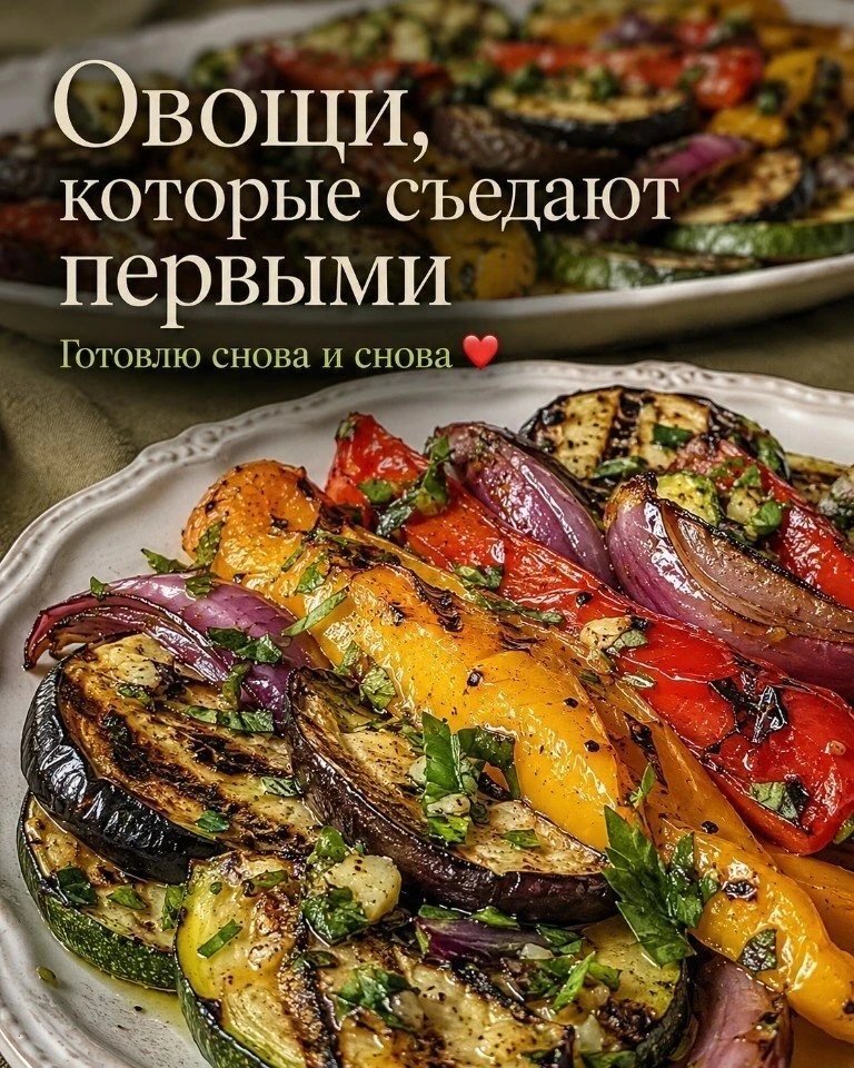 🥗 Овощи гриль
