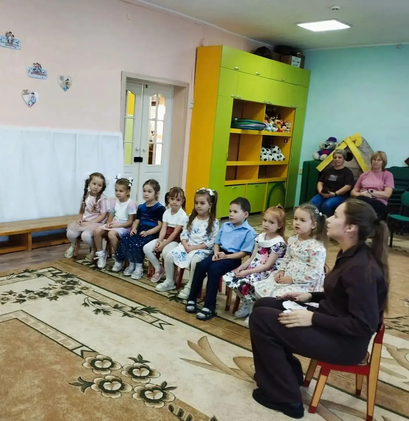 🌟 Сегодня во втором корпусе нашего детского сада воспитатель Глазунова Марина Сергеевн...