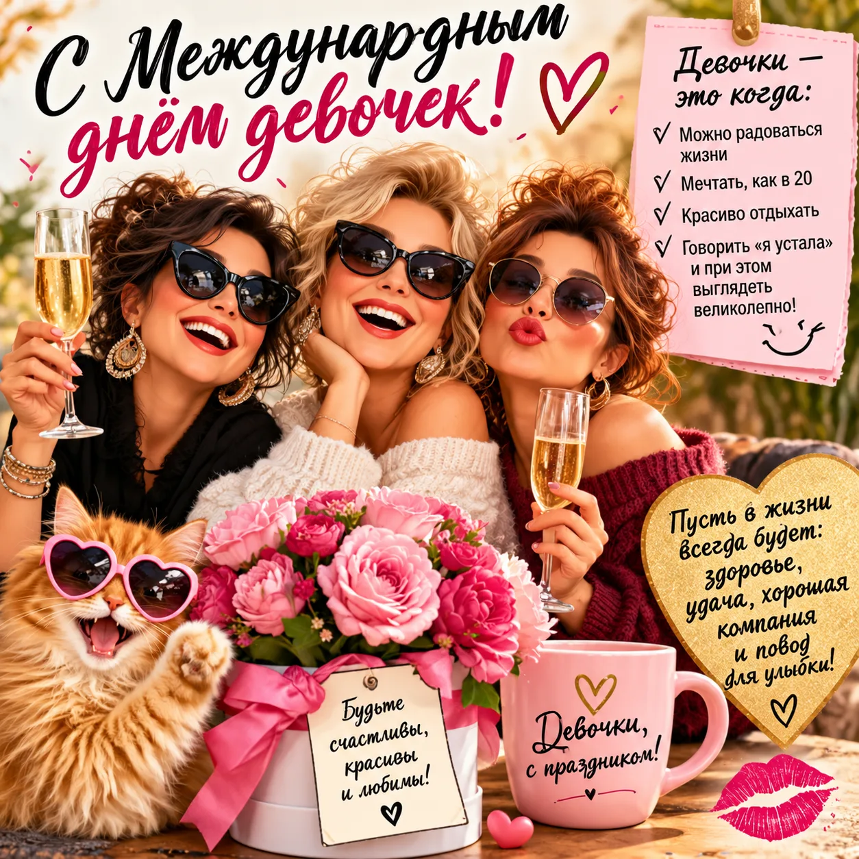 Оставьте реакцию — это как тёплый привет! 💖Поделитесь открыткой — подарите кусочек сча...
