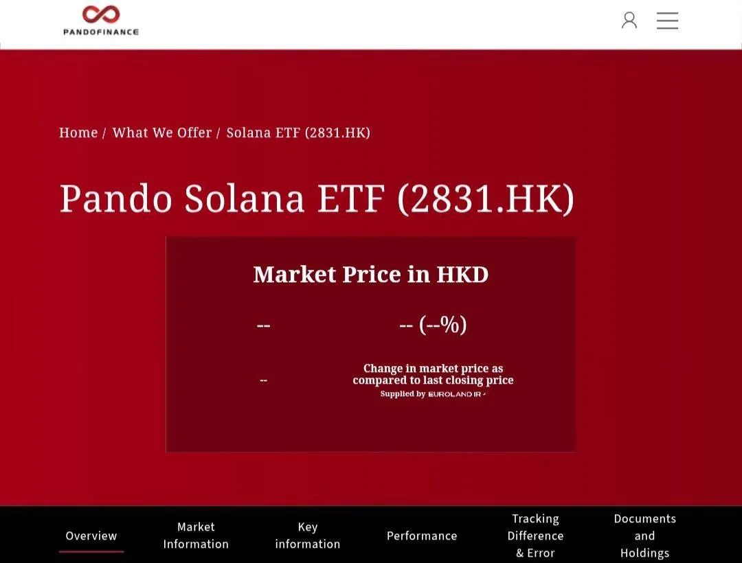 🇭🇰 В Гонконге 13 октября запустят второй спотовый ETF на Solana.