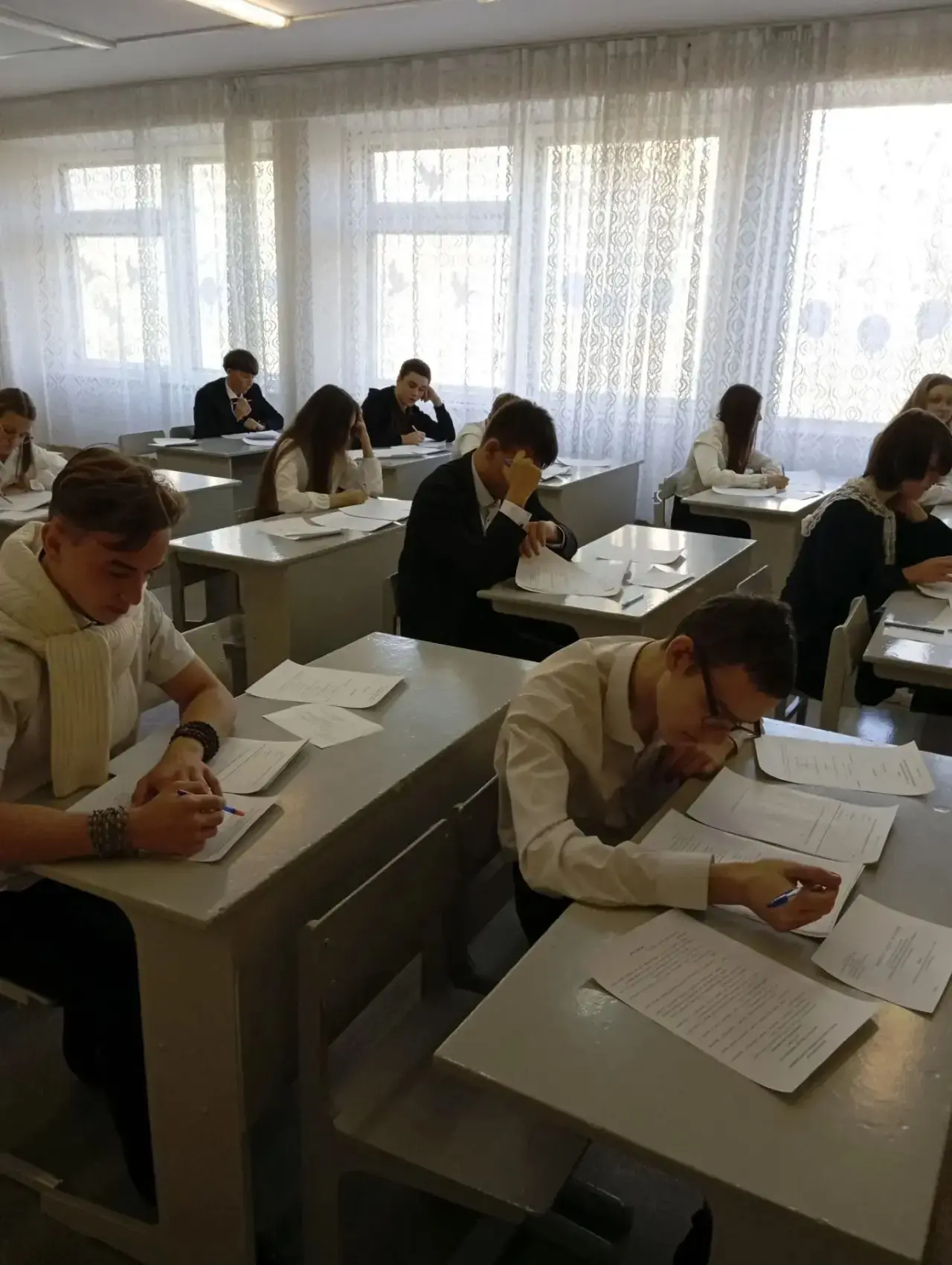 15 октября в нашей школе, МБОУ «ЦО‑СШ № 22», прошёл школьный этап Всероссийской олимпиа...