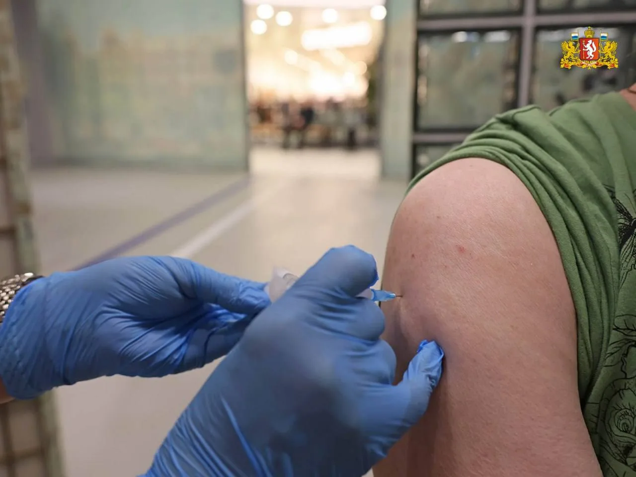 💉 В «Гринвиче» открыли мобильный пункт вакцинации