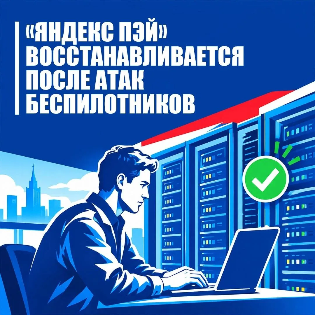 ❗️ «Яндекс Пэй» восстанавливается после атаки беспилотников по центрам с данными