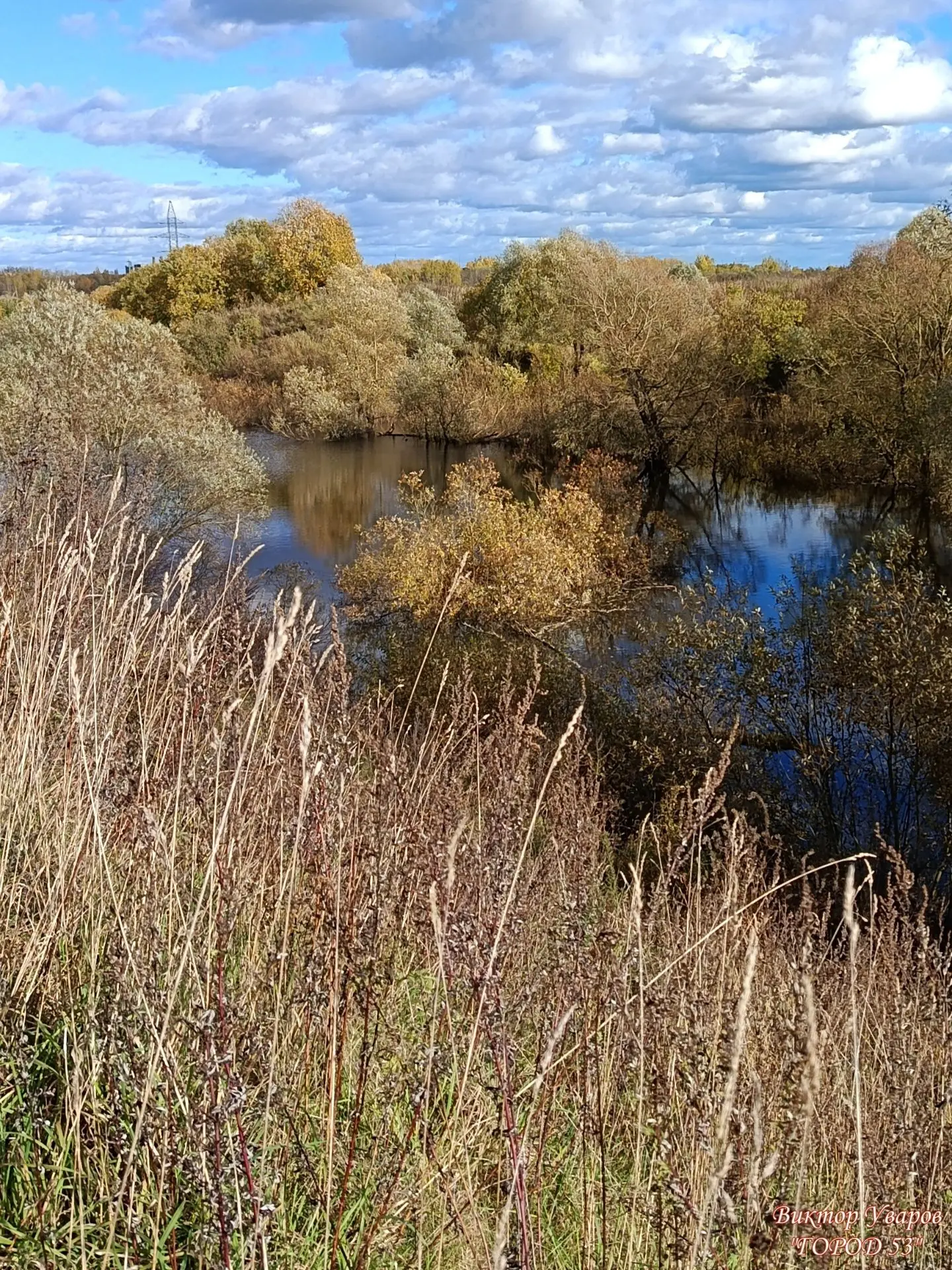 Солнечный октябрь в окрестностях Великого Новгорода 🍂🌞🍂