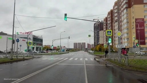 В Обнинске заработал светофор на улице Славского