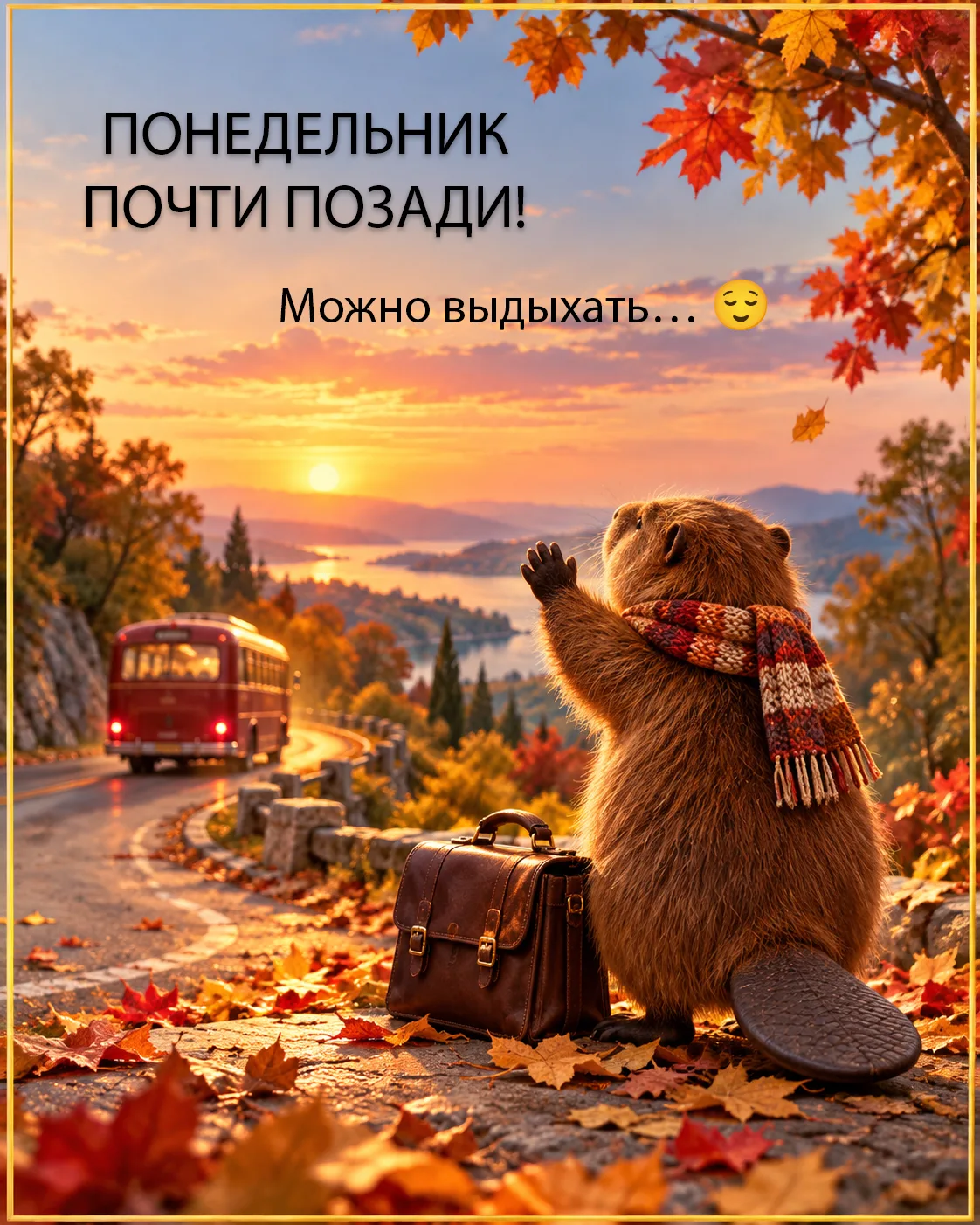 Ура, понедельник почти позади! 😄