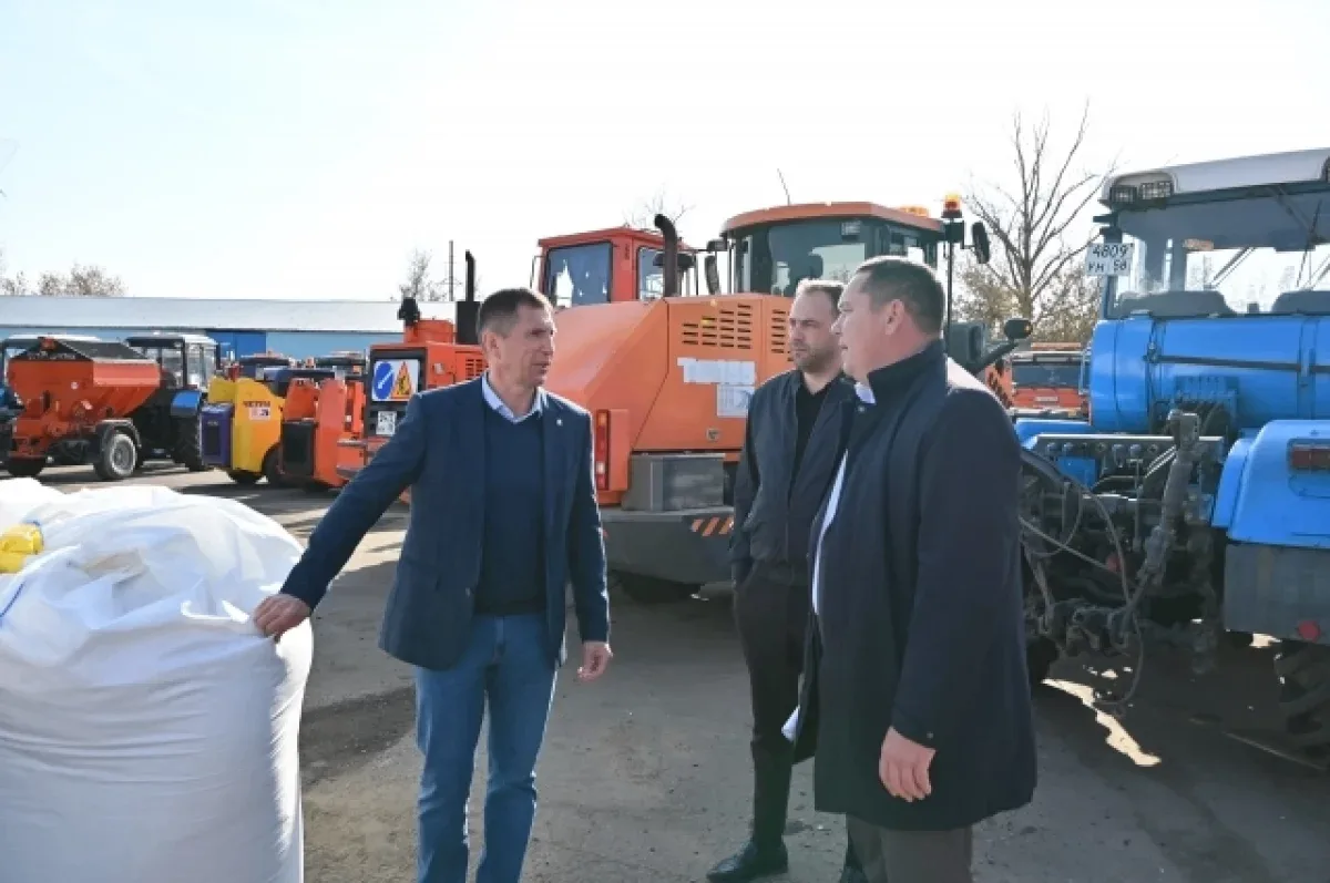 ❄️Готовимся к зиме? Свыше 17 тысяч тонн пескосоляной смеси в Пензе заготовили к зиме