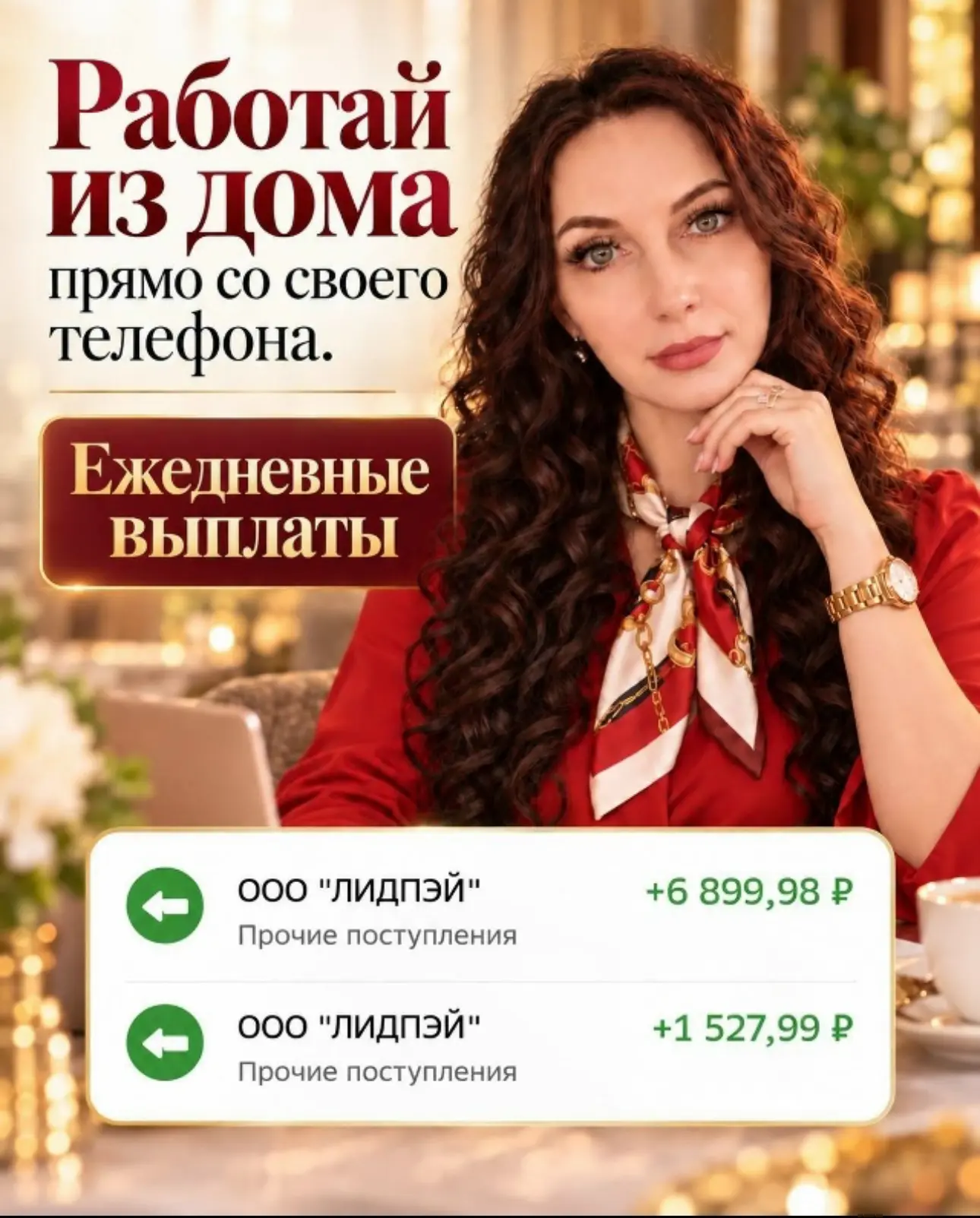 Работай дома, без отрыва от семьи