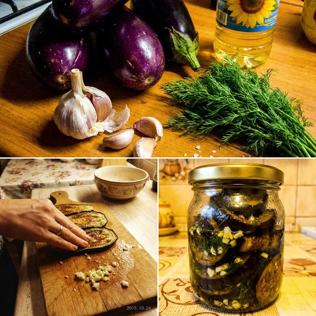🍆 БАКЛАЖАНЫ С ЧЕСНОКОМ